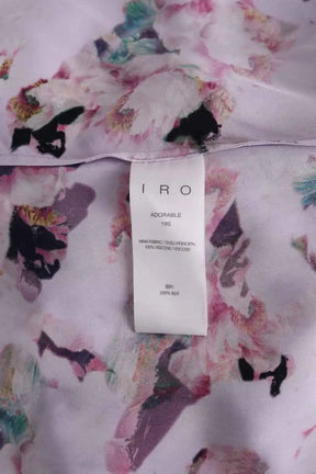 Robe Iro Violet en Viscose