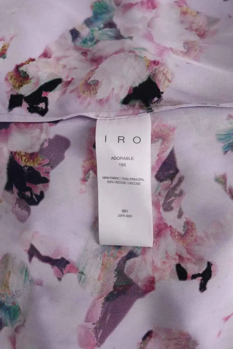 Robe Iro Violet en Viscose