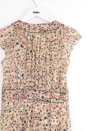 Robe Isabel Marant Beige en Synthétique
