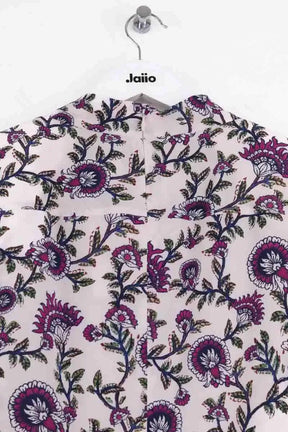 Robe Isabel Marant Bemaya Blanc en Soie