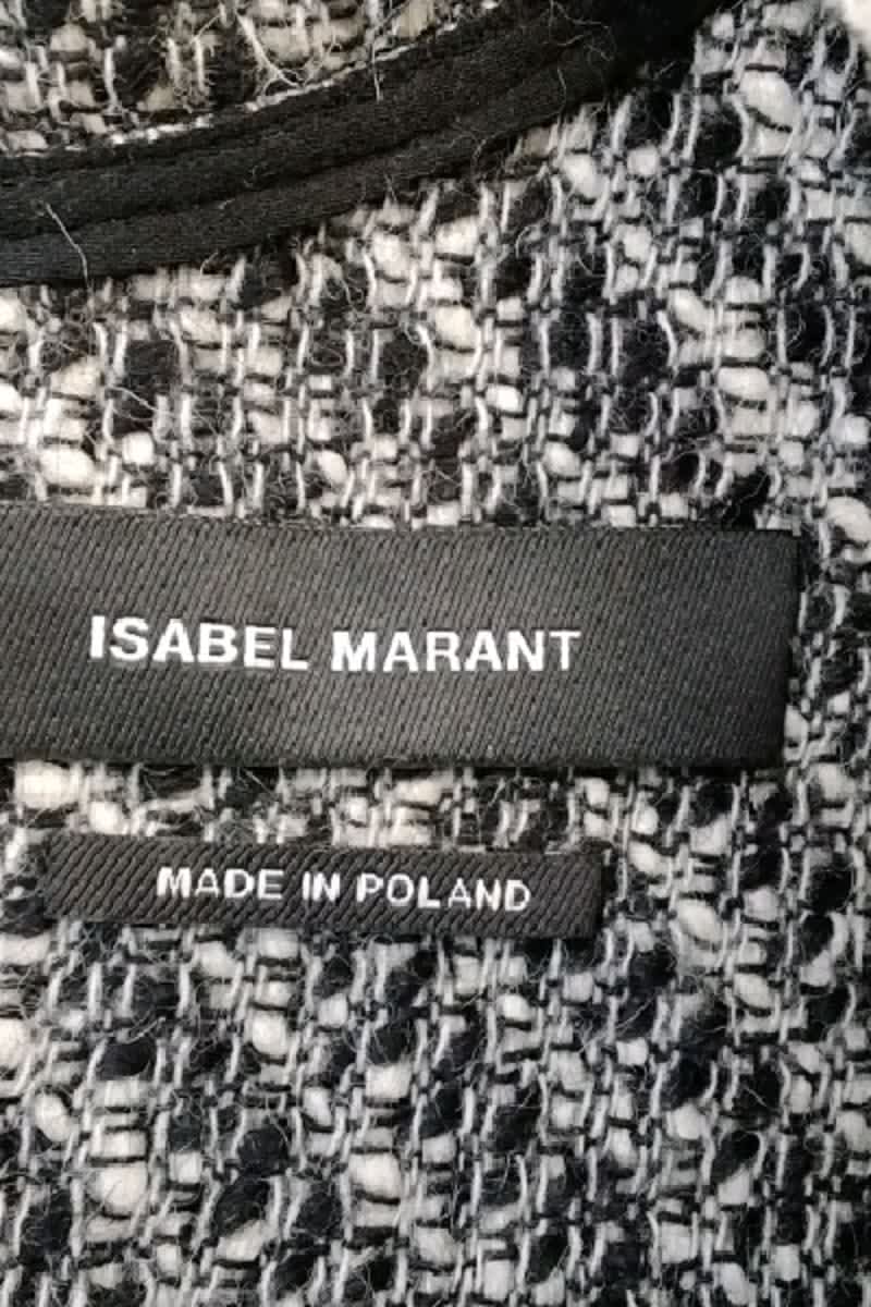 Robe Isabel Marant Blanc en Laine