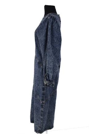 Robe Isabel Marant Bleu en Coton