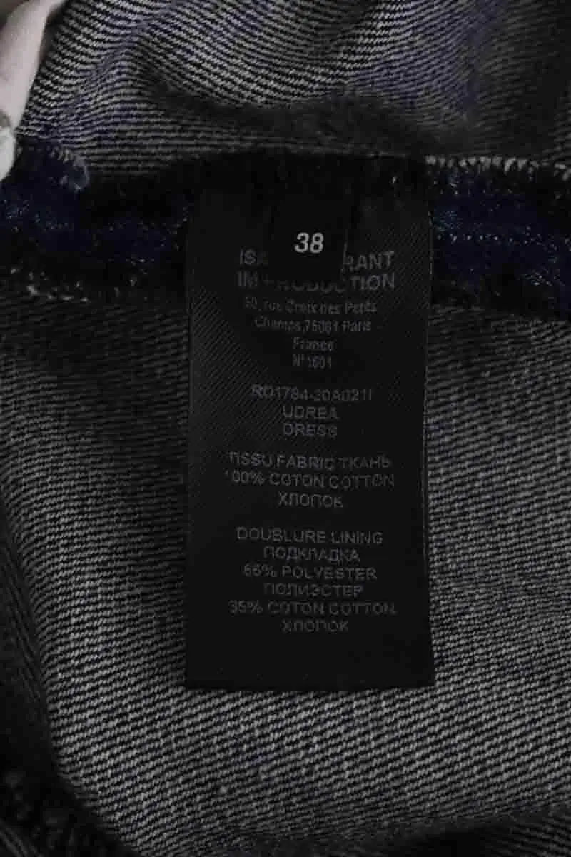 Robe Isabel Marant Bleu en Coton