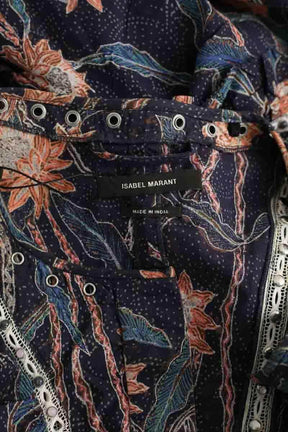 Robe Isabel Marant Bleu en Coton