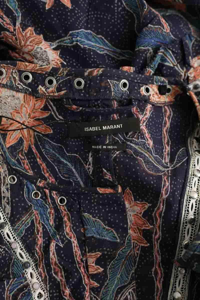Robe Isabel Marant Bleu en Coton