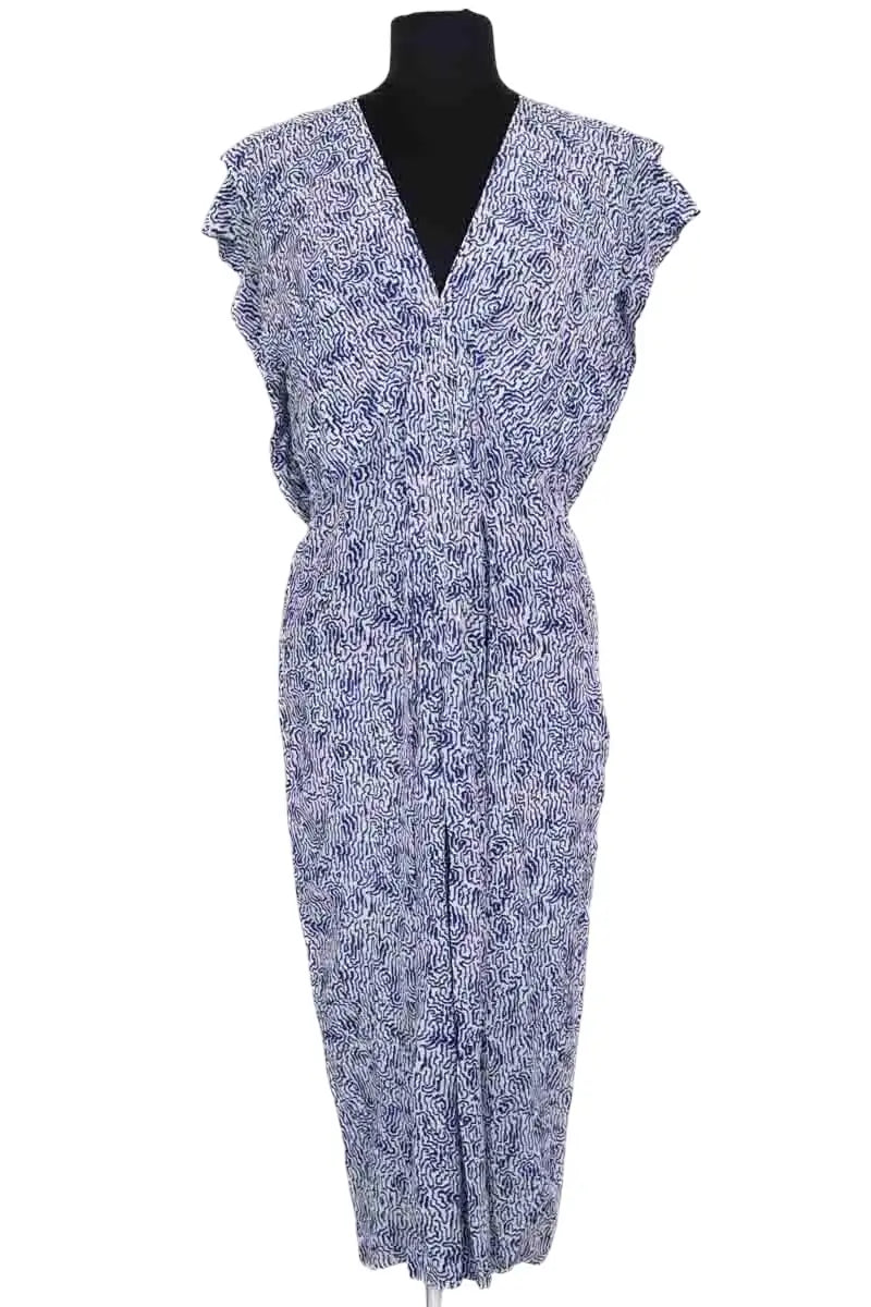 Robe Isabel Marant Bleu en Viscose, taille L - Seconde Main