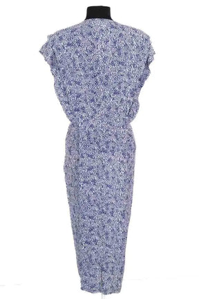 Robe Isabel Marant Bleu en Viscose