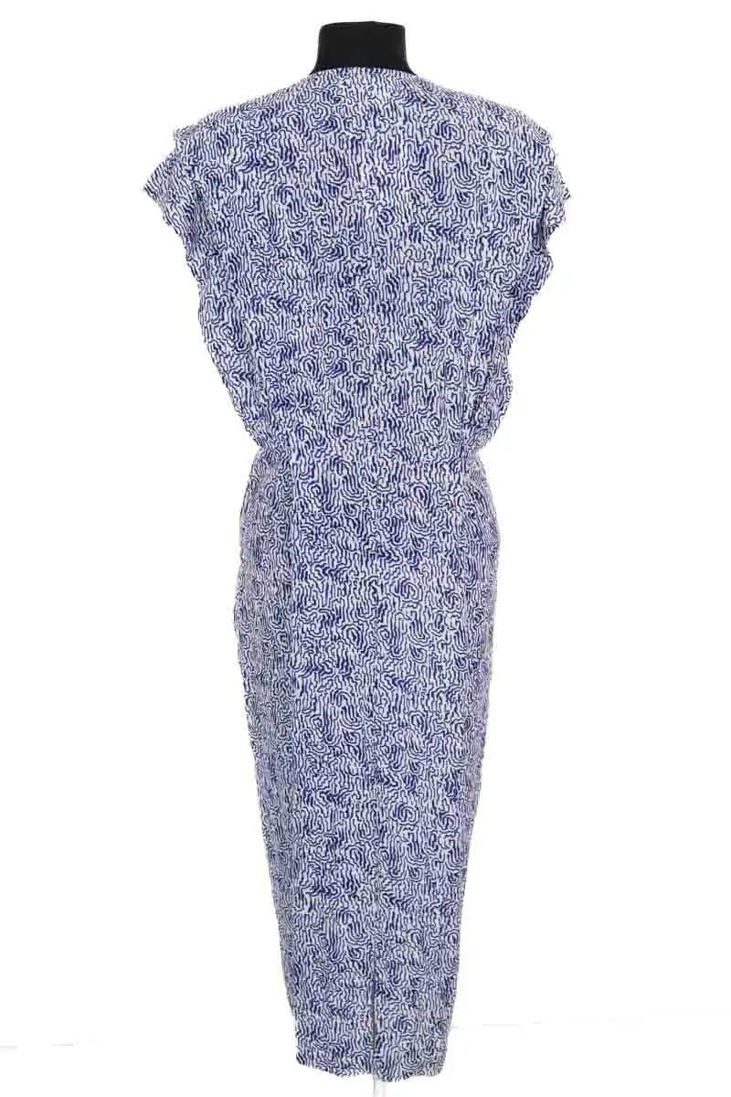 Robe Isabel Marant Bleu en Viscose