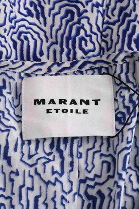 Robe Isabel Marant Bleu en Viscose