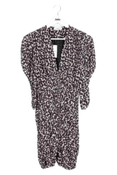 Robe Isabel Marant Étoile Anthracite en Synthétique, taille S - Seconde Main