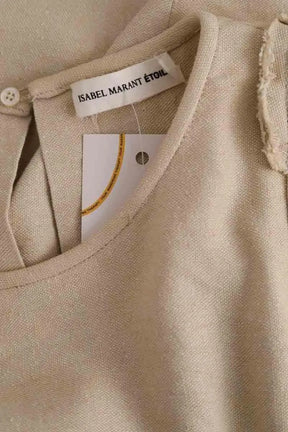 Robe Isabel Marant Étoile Beige en Lin