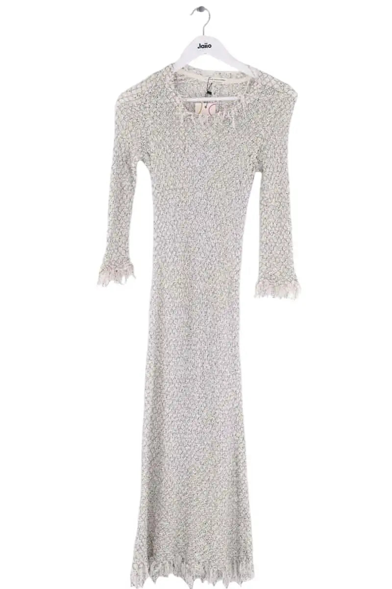 Robe Isabel Marant Étoile Blanc en Coton, taille M - Seconde Main
