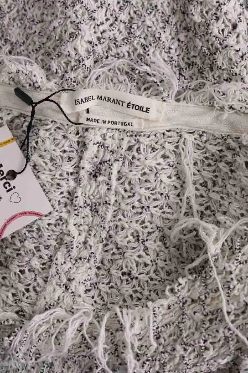 Robe Isabel Marant Étoile Blanc en Coton