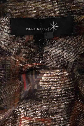 Robe Isabel Marant Étoile Doré en Soie