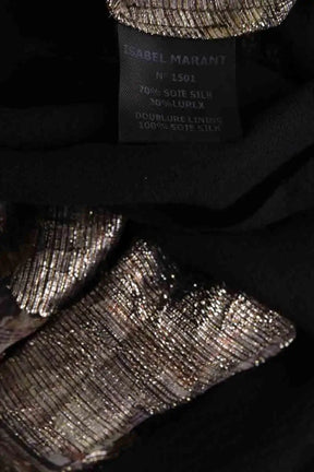 Robe Isabel Marant Étoile Doré en Soie
