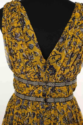 Robe Isabel Marant Étoile Jaune en Soie