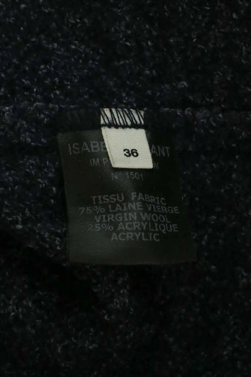 Robe Isabel Marant Étoile Marine en Laine