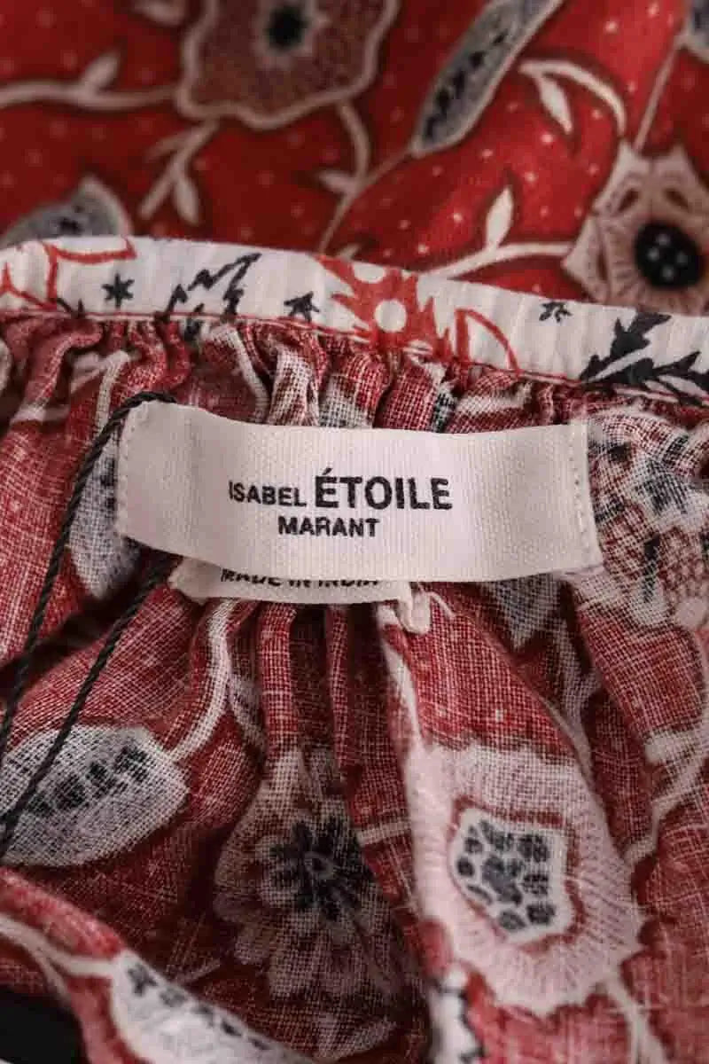 Robe Isabel Marant Étoile Marron en Coton