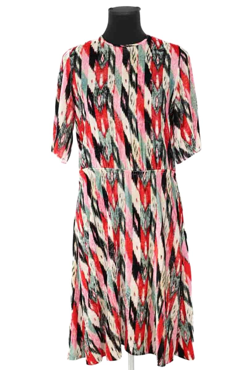 Robe Isabel Marant Étoile Multicolore en Synthétique, taille M - Seconde Main