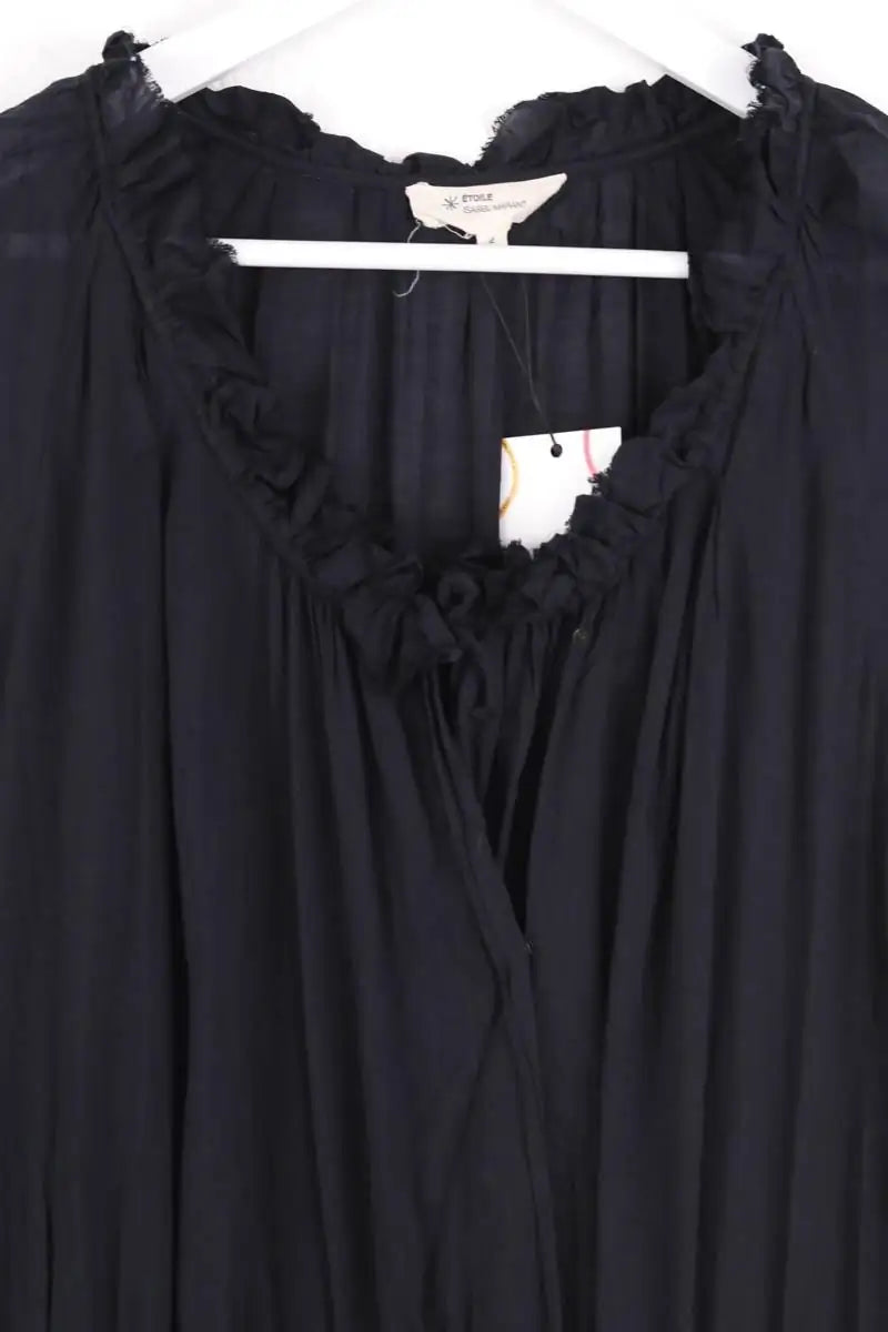 Robe Isabel Marant Étoile Noir en Coton