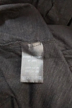 Robe Isabel Marant Étoile Noir en Coton
