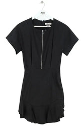 Robe Isabel Marant Étoile Noir en Coton, taille M - Seconde Main