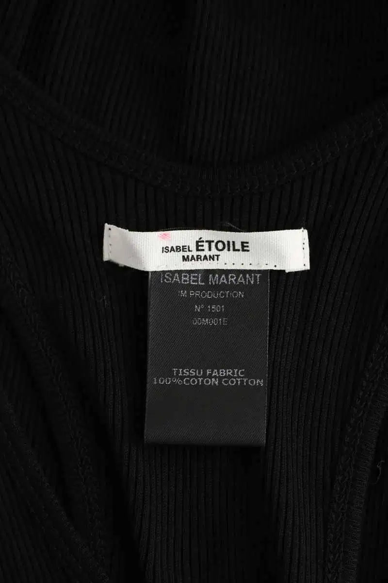 Robe Isabel Marant Étoile Noir en Coton
