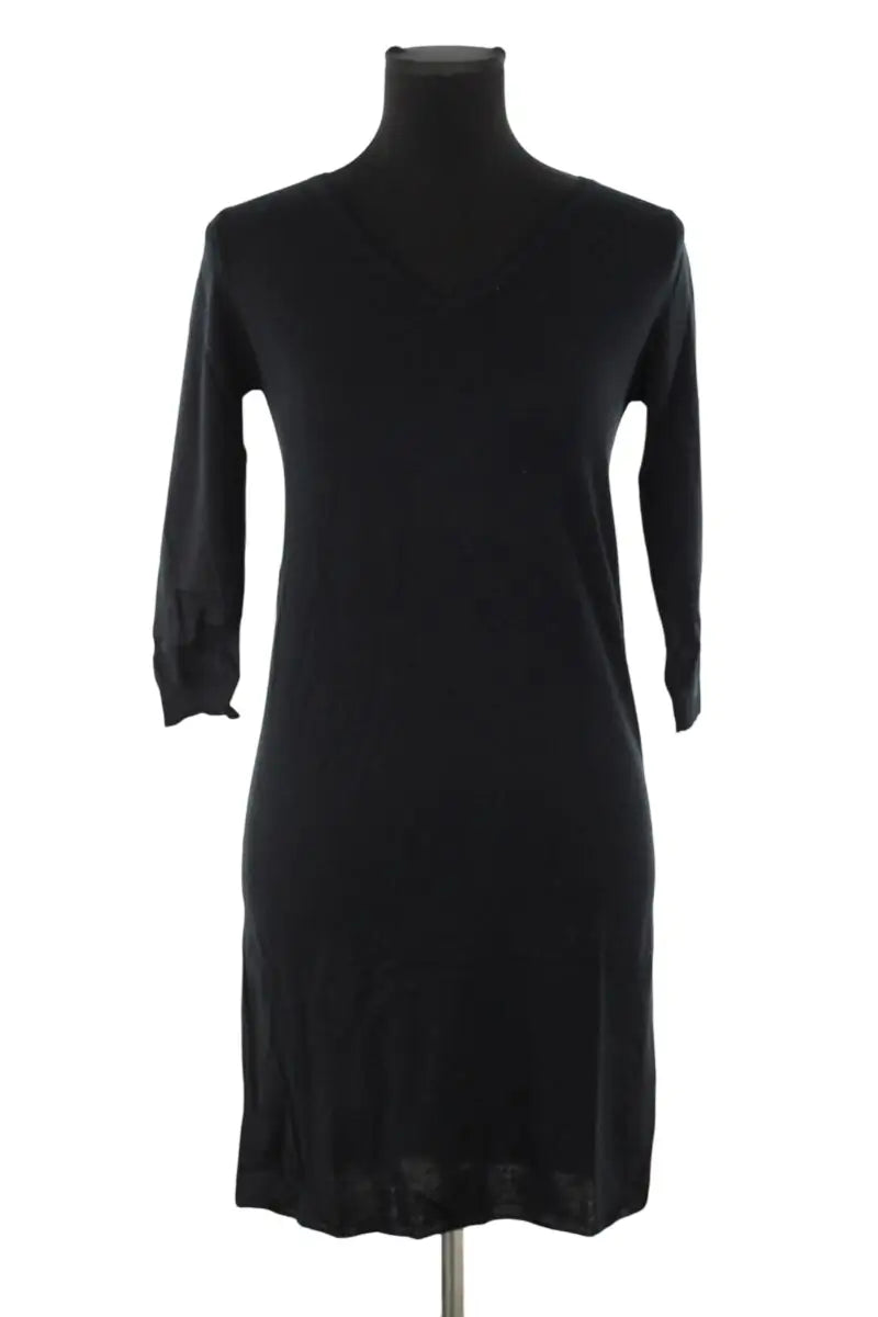 Robe Isabel Marant Étoile Noir en Laine, taille S - Seconde Main