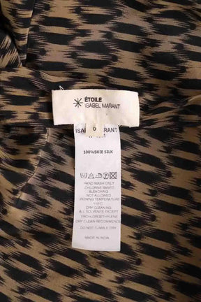 Robe Isabel Marant Étoile Noir en Soie