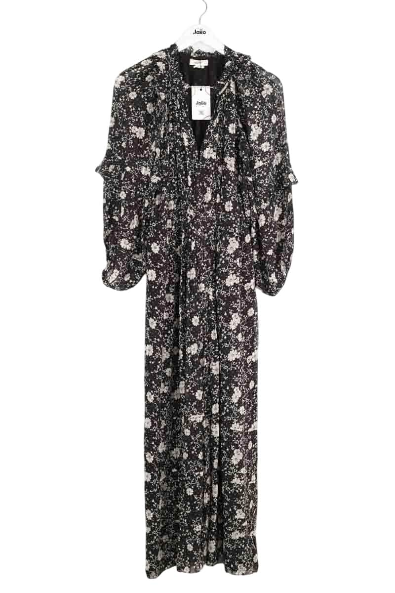 Robe Isabel Marant Étoile Noir en Viscose, taille S - Seconde Main