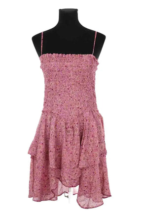 Robe Isabel Marant Étoile Rose en Coton, taille M - Seconde Main