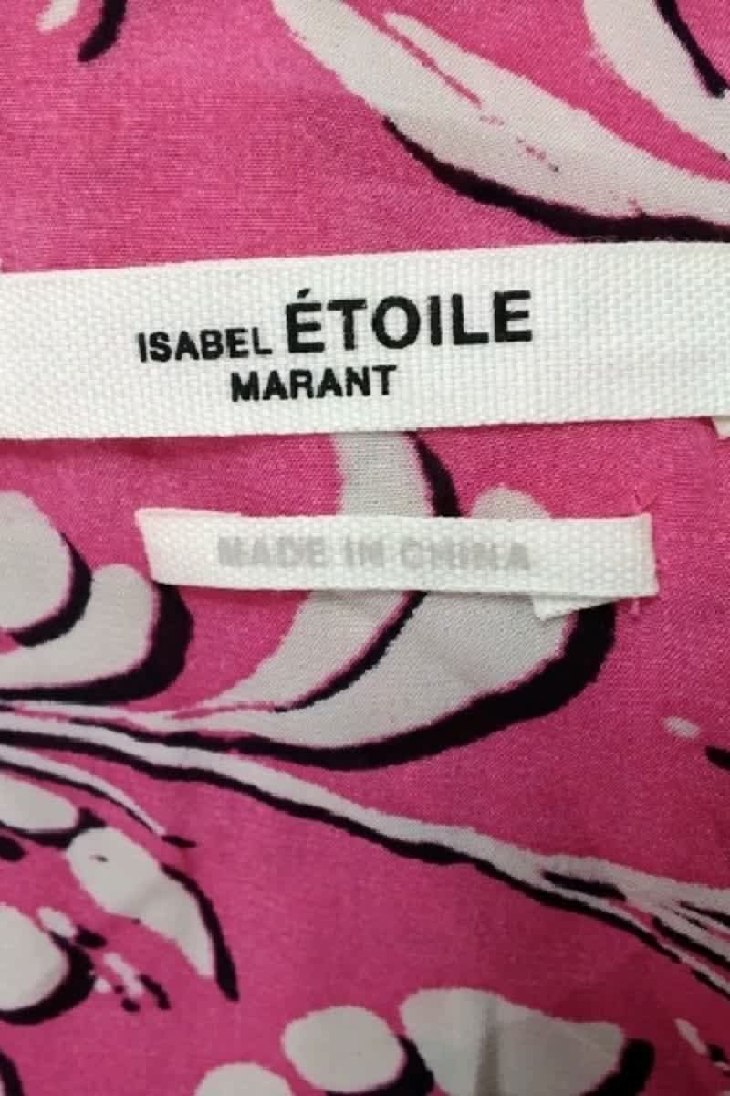 Robe Isabel Marant Étoile Rose en Viscose
