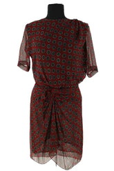 Robe Isabel Marant Étoile Rouge en Soie, taille M - Seconde Main