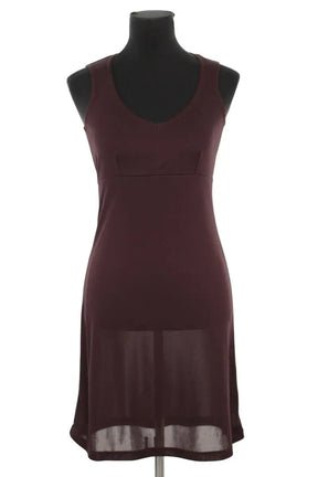 Robe Isabel Marant Marron en Synthétique, taille S - Seconde Main