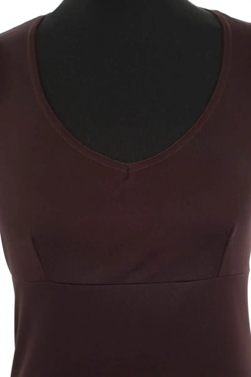 Robe Isabel Marant Marron en Synthétique