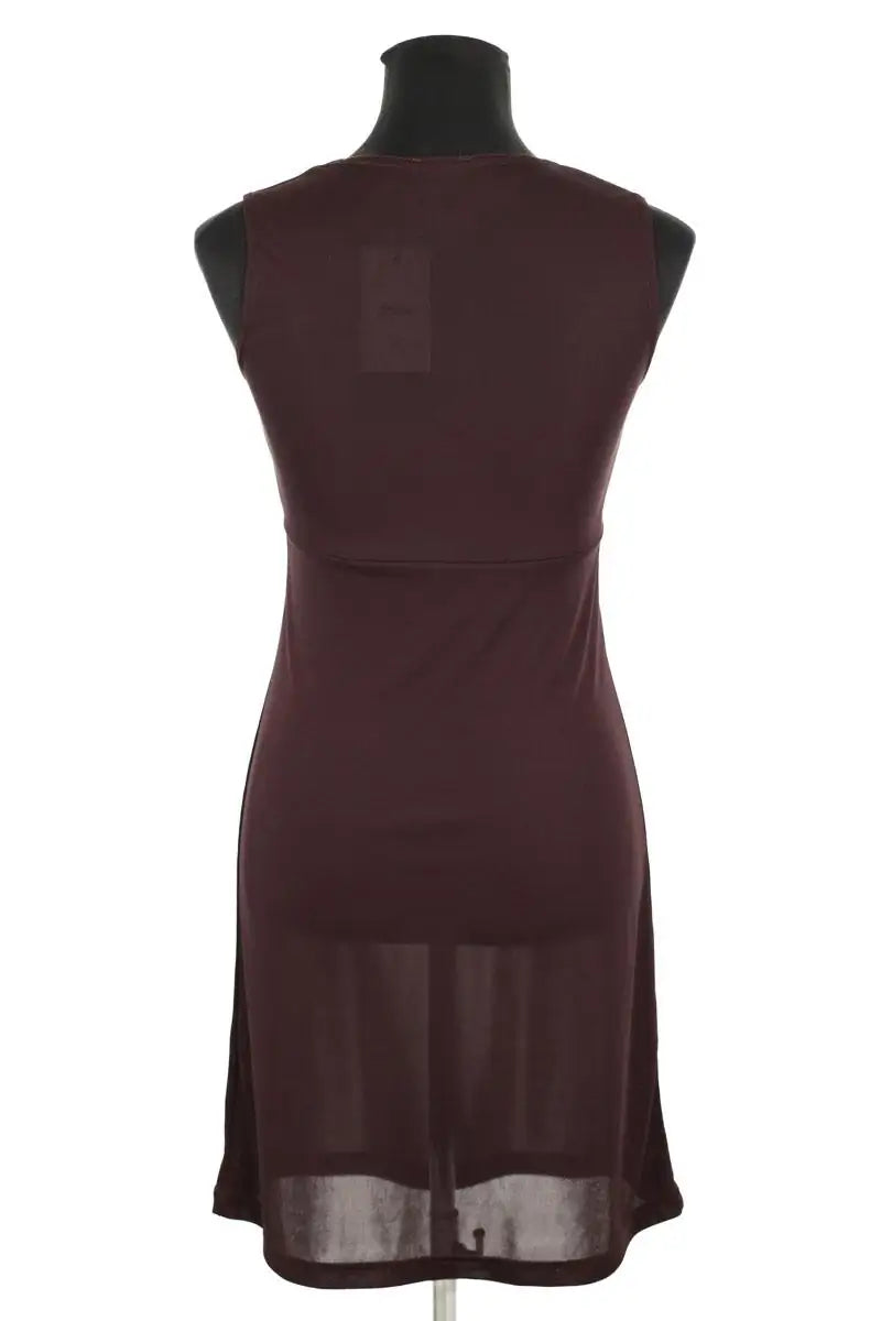Robe Isabel Marant Marron en Synthétique
