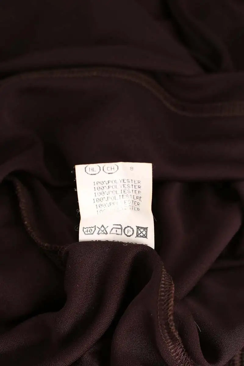 Robe Isabel Marant Marron en Synthétique