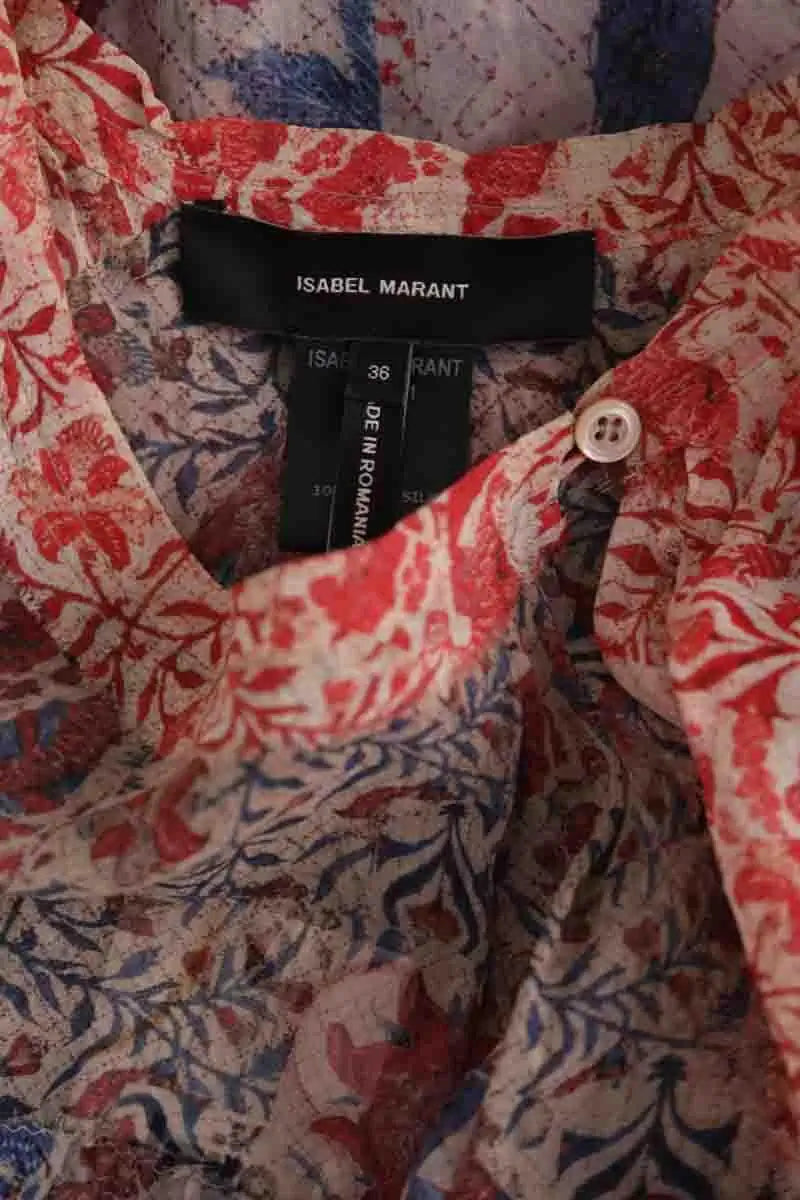 Robe Isabel Marant Multicolore en Soie