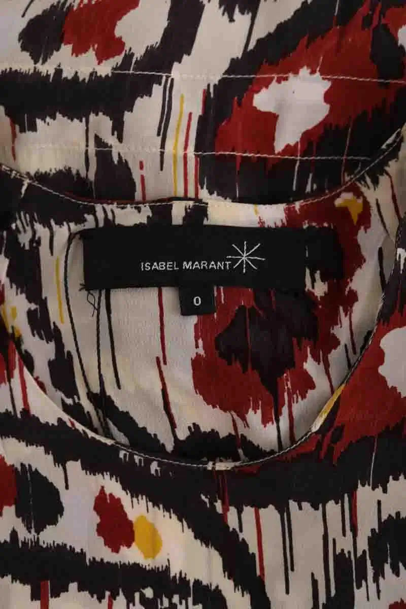 Robe Isabel Marant Multicolore en Soie