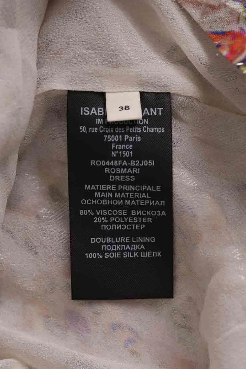 Robe Isabel Marant Multicolore en Viscose
