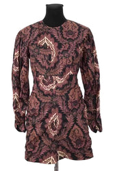 Robe Isabel Marant Noir en Coton, taille L - Seconde Main