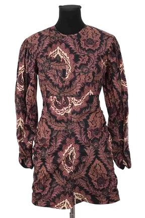 Robe Isabel Marant Noir en Coton, taille L - Seconde Main