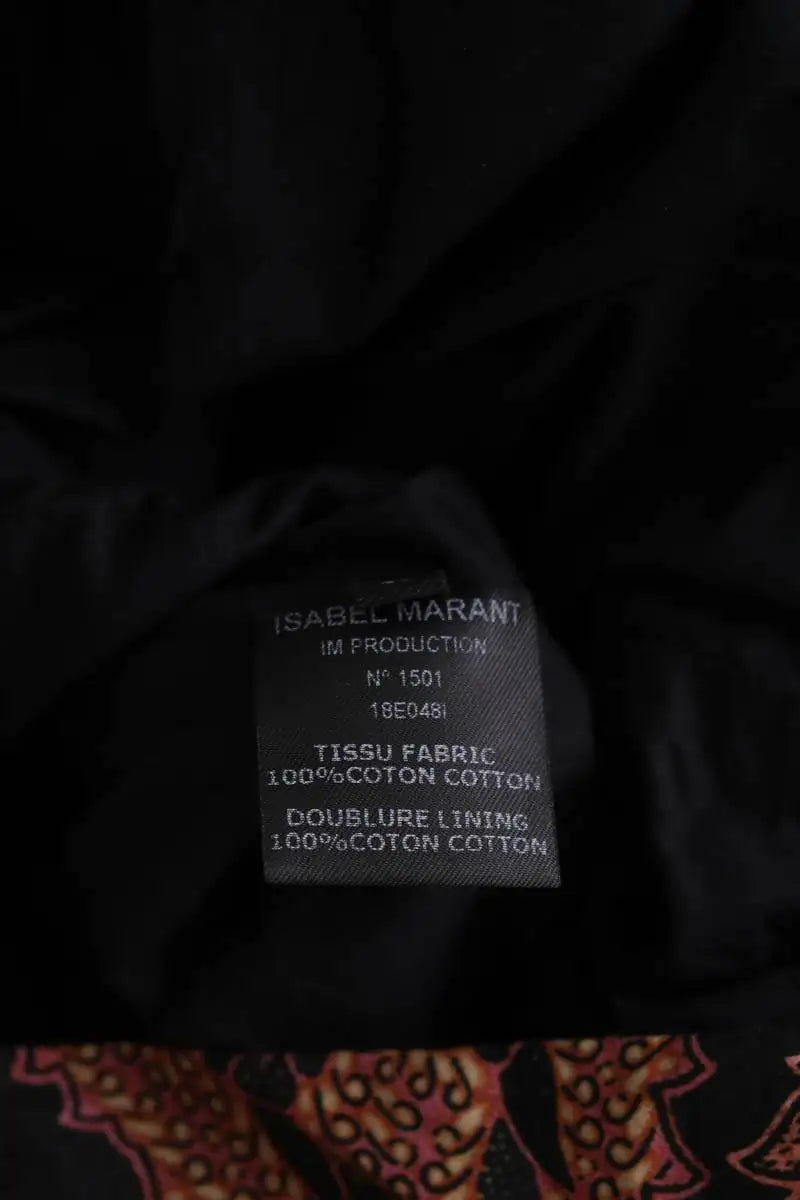 Robe Isabel Marant Noir en Coton