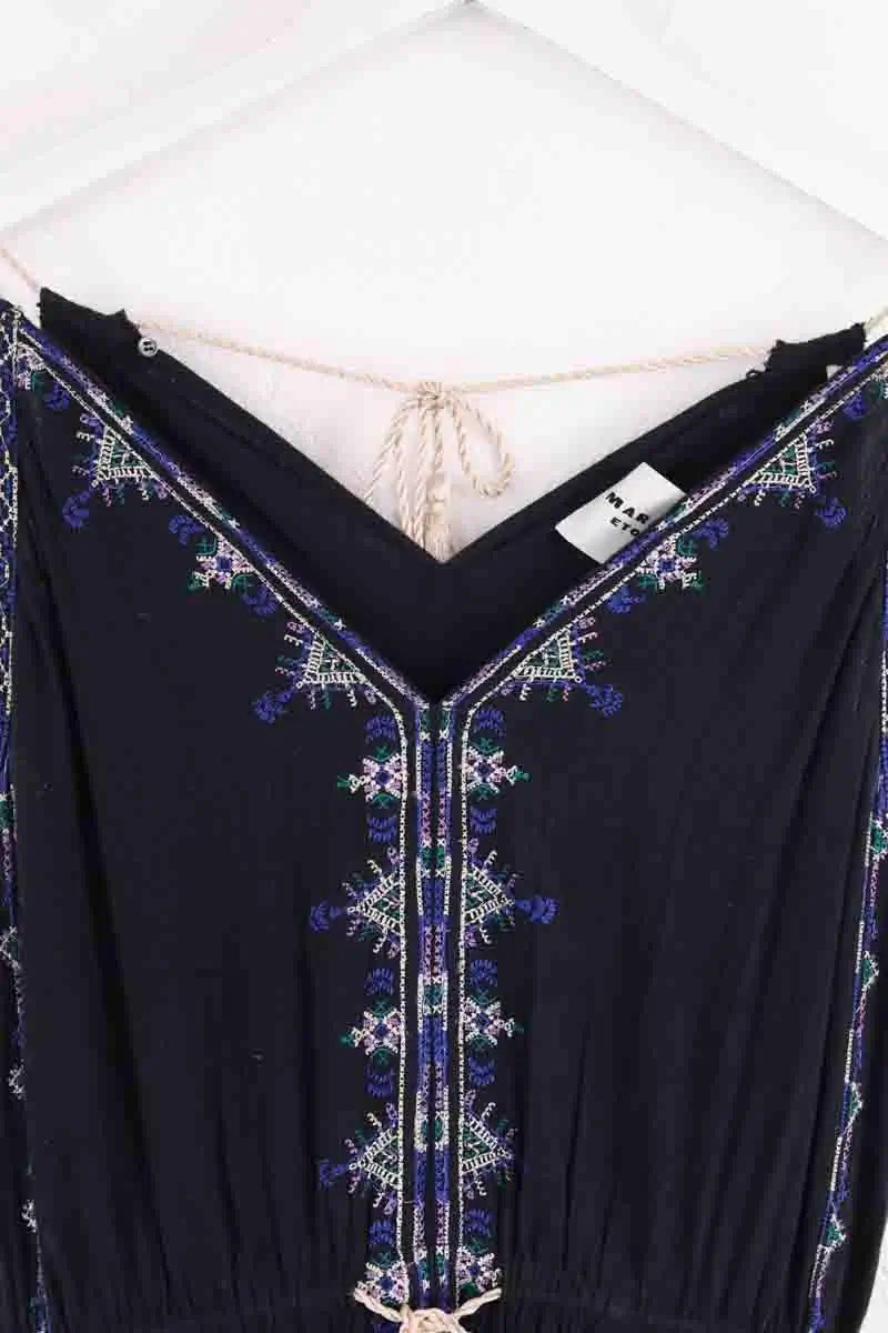 Robe Isabel Marant Noir en Coton