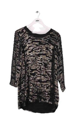 Robe Isabel Marant Noir en Paillettes, taille S - Seconde Main