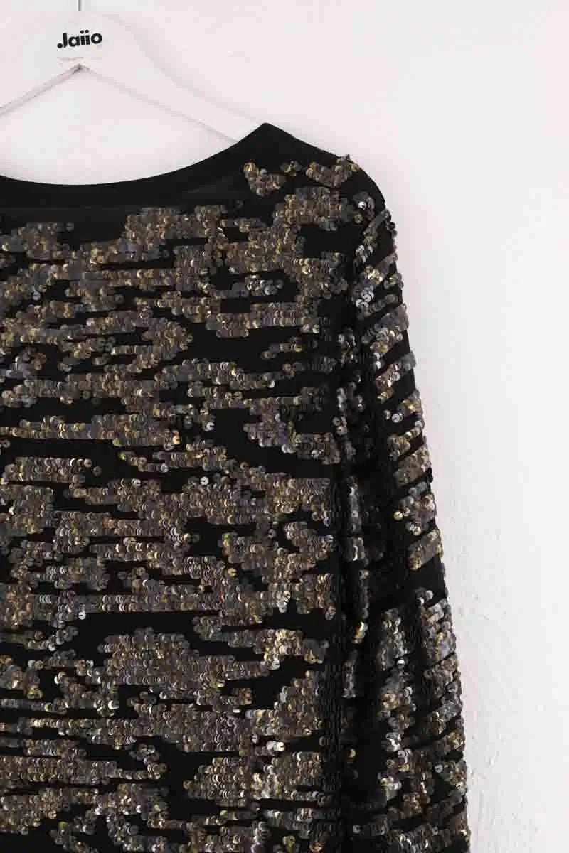 Robe Isabel Marant Noir en Paillettes
