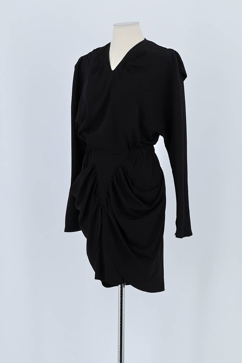 Robe Isabel Marant Noir en Polyester