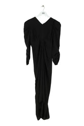 Robe Isabel Marant Noir en Soie, taille S - Seconde Main