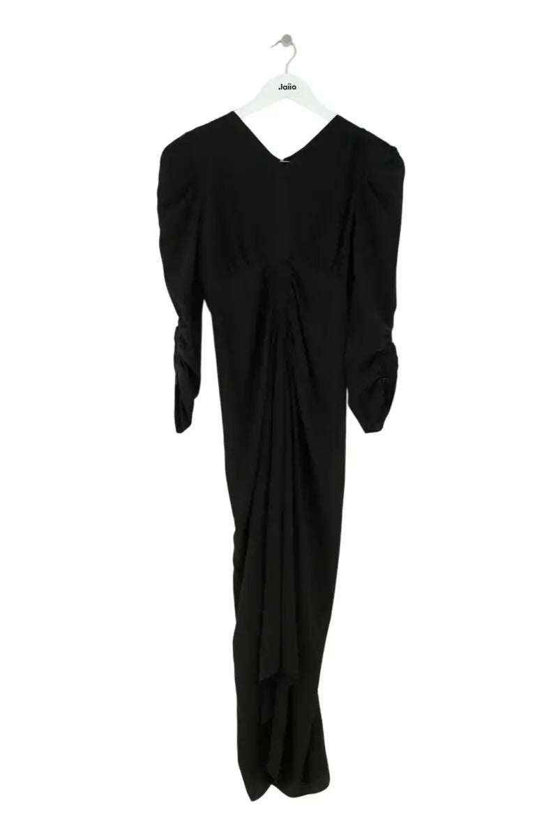 Robe Isabel Marant Noir en Soie, taille S - Seconde Main