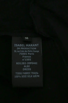 Robe Isabel Marant Noir en Soie